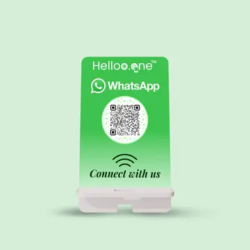 WhatsApp NFC Standee
