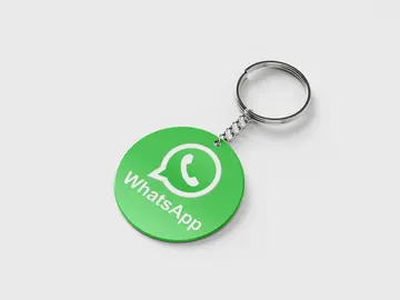 WhatsApp NFC Keychain · thumbnail 2