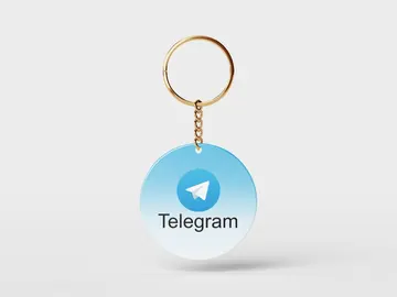 Telegram NFC Keychain