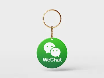 WeChat NFC Keychain