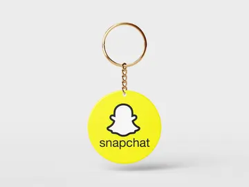 Snapchat NFC Keychain