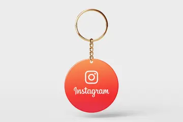 Instagram NFC Keychain