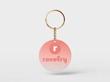 Ravelry NFC Keychain