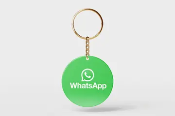 WhatsApp NFC Keychain