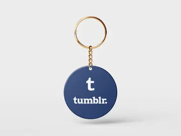 Tumblr NFC Keychain