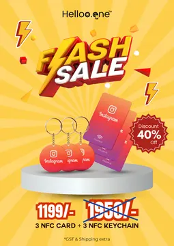 Instagram Card & Keychain Combo