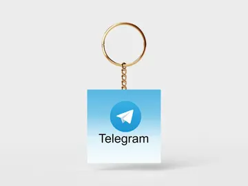 Telegram NFC Keychain · thumbnail 2