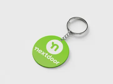 Nextdoor NFC Keychain · thumbnail 3