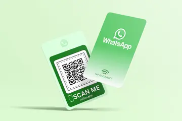 WhatsApp NFC Card
