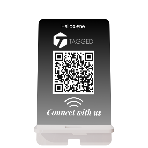 Tagged NFC Standee- Connect, Share, and Tag Your Moments