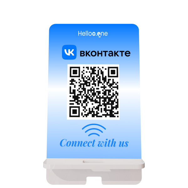 VKontakte NFC Standee- Socialize with Ease