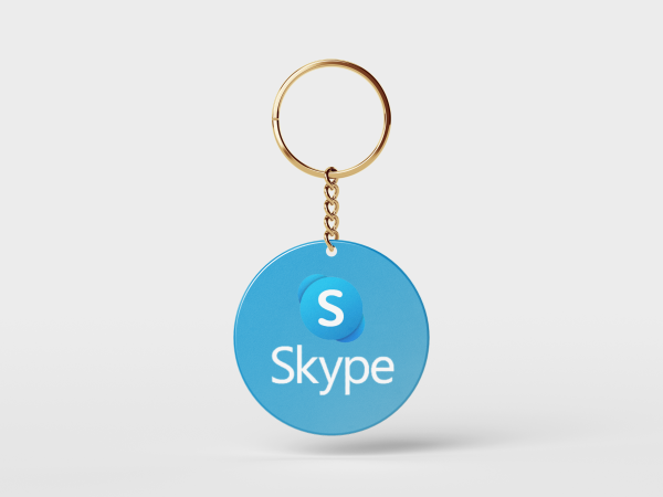 Skype NFC Keychain: Your Contact Info, Instantly Share Your Profile with a Tap