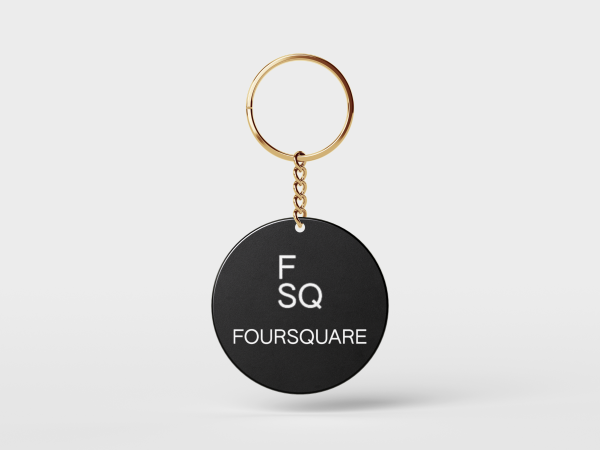 Four Square NFC Keychain: Unlock Your World with a Tap