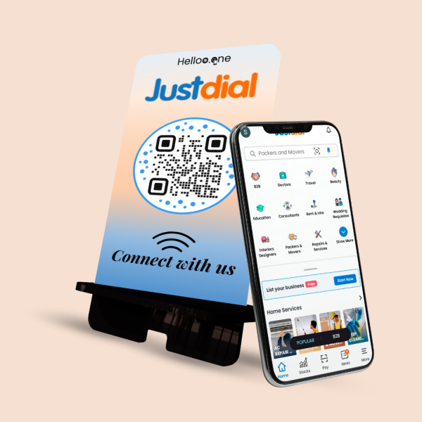 Justdial NFC Standee: Struggling to Stand Out? Make Your Brand Unforgettable - Image 3