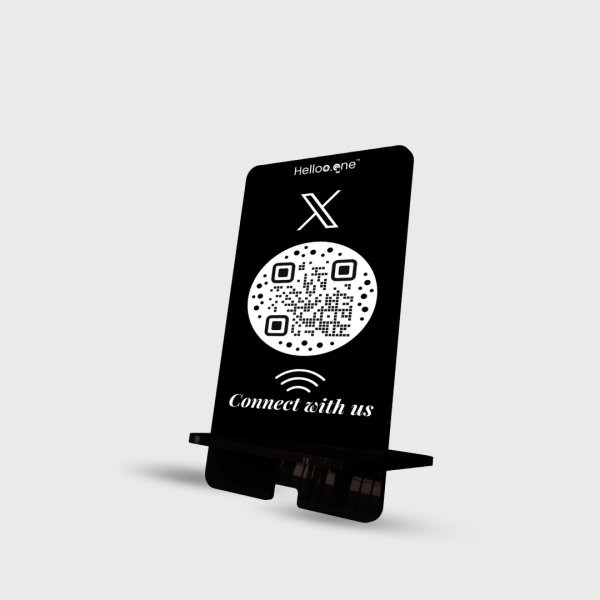 X NFC Standee for Enhanced Customer Experience