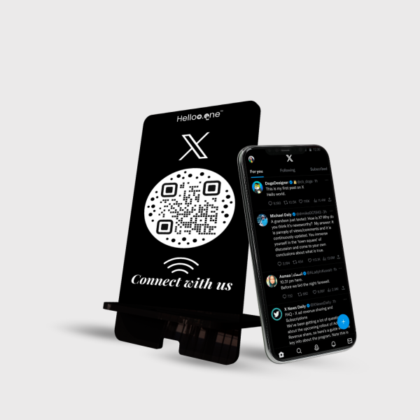 X NFC Standee: Providing Easy Access to Product Information via Contactless Tap